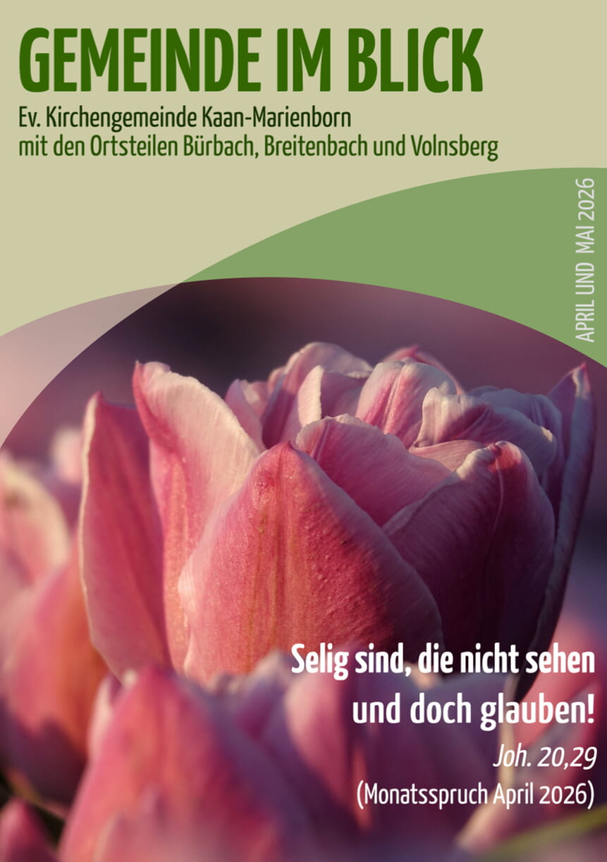 Gemeindebrief April 2026 - Mai 2026